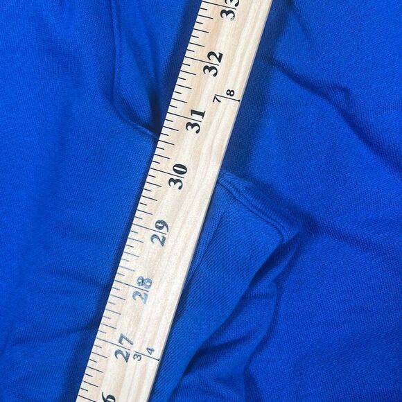 New Balance Fleece Training casual warm Sweatpants Royal Blue NWT Men Large - Picture 5 of 8